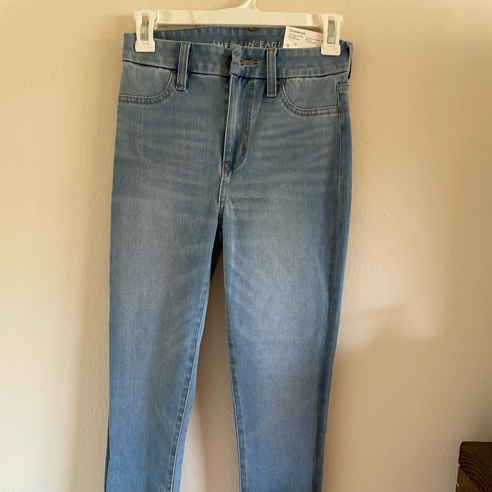 Light blue Jean leggings